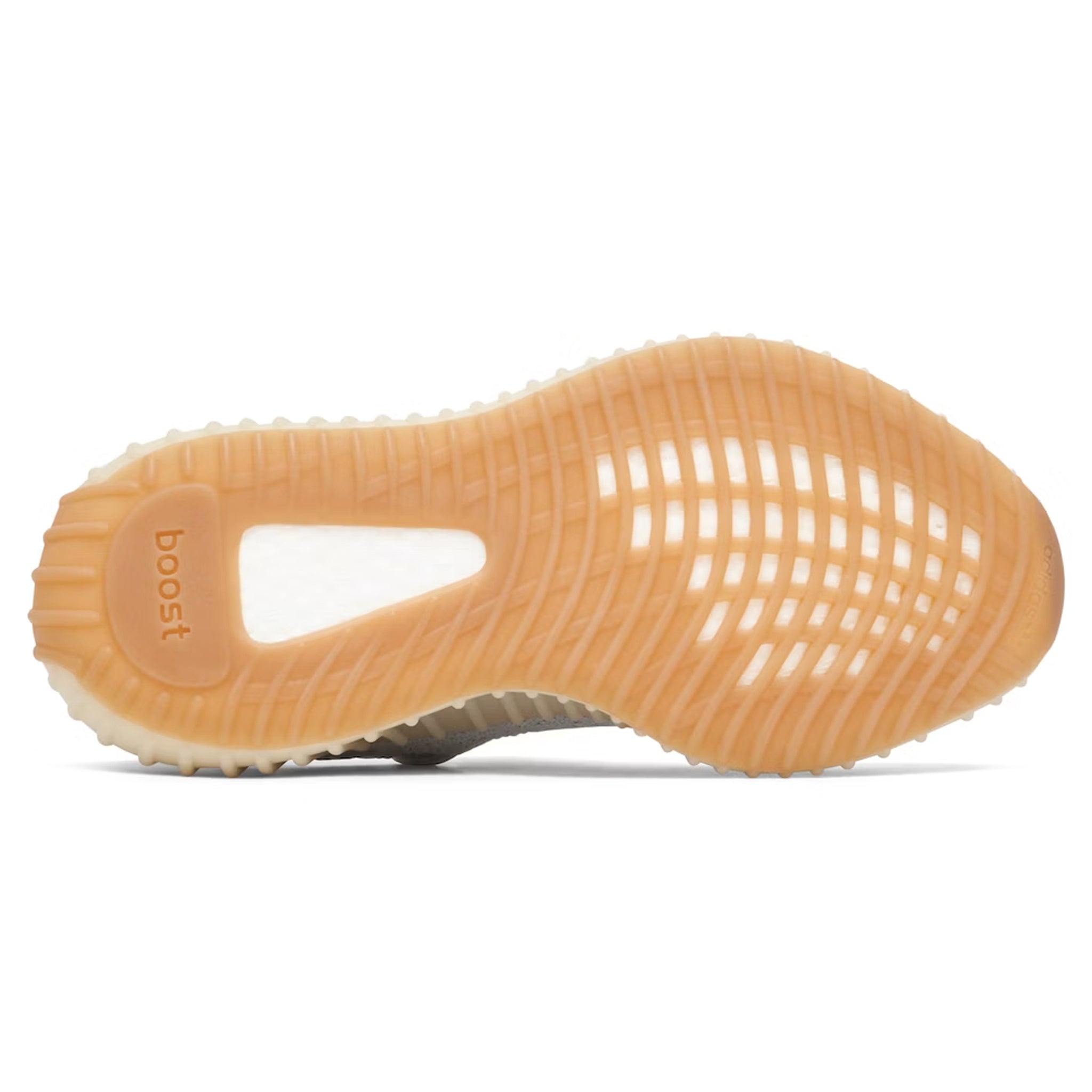 Sole view of Adidas Yeezy Boost 350 V2 Sesame F99710